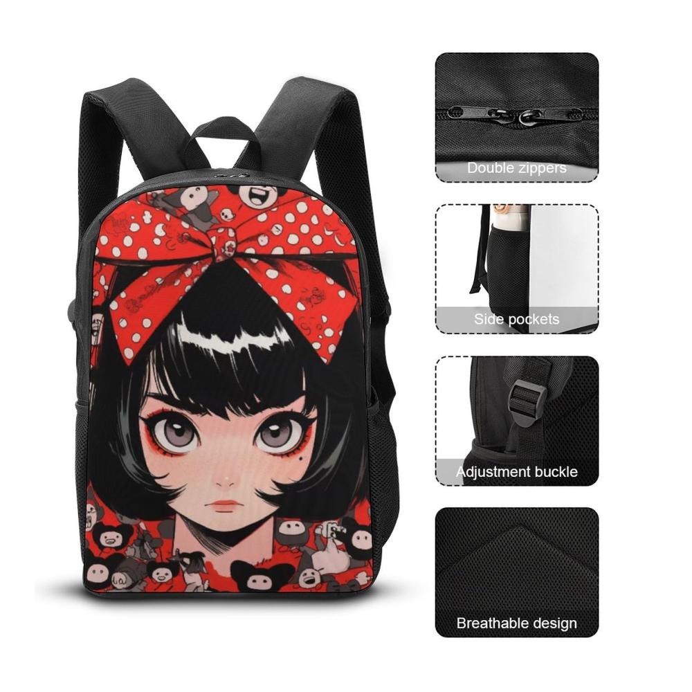 Entdecke den Zauber 3D Fantasie Kinderrucksack & Lunchbag Set für abenteuerlustige Jungen & Mädchen! Ideal für Schule Ausflüge & mehr. Hol dir jetzt diesen 17-Zoll Schulrucksack