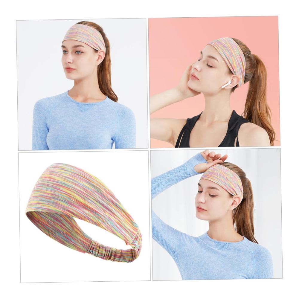 Hochwertige Sport-Stirnbänder Rutschfeste Laufhaarbänder für Damen - Perfekt für jedes Workout! Tiara-Stil Haarschmuck Makeup freundlich und multifunktional. Jetzt erhältlich