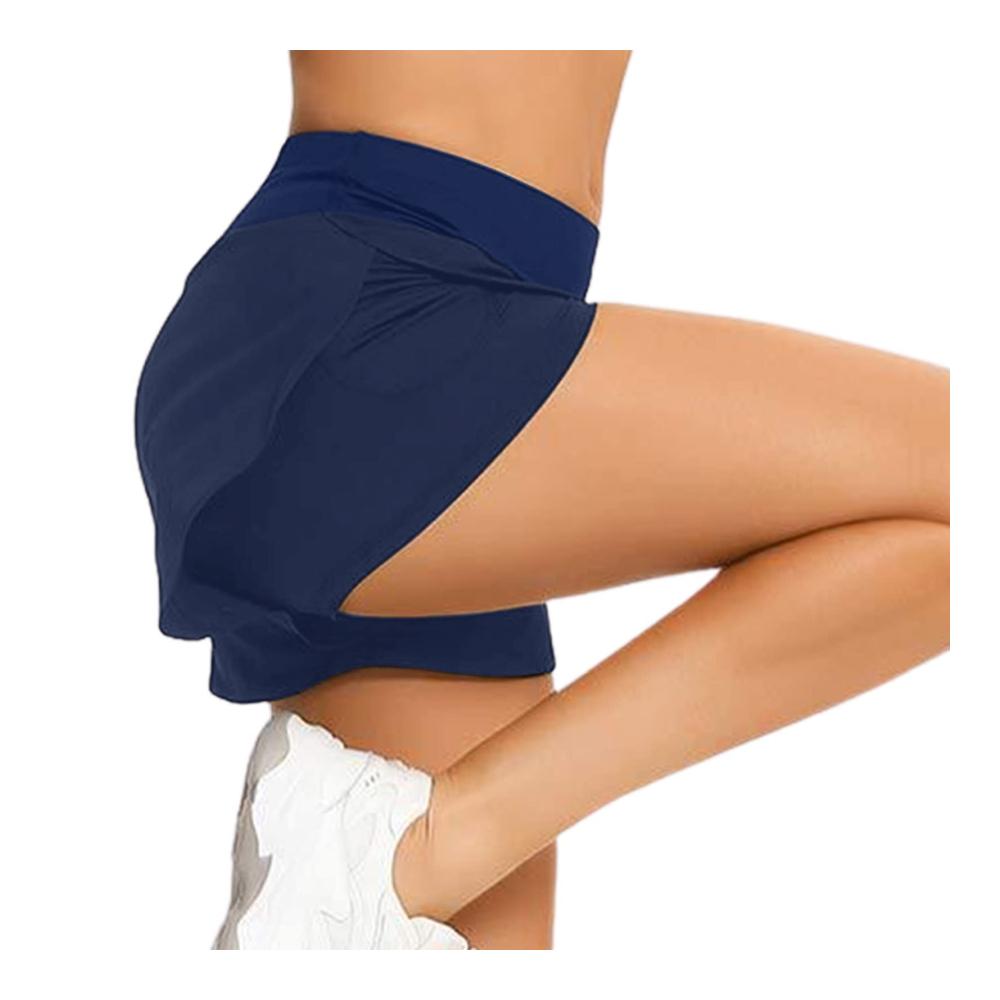 Hochleistungs-Shorts für sportliche Frauen | Multifunktionale 2-in-1 Yoga-Shorts – Aktive Sport-Shorts für dynamisches Training und Yoga