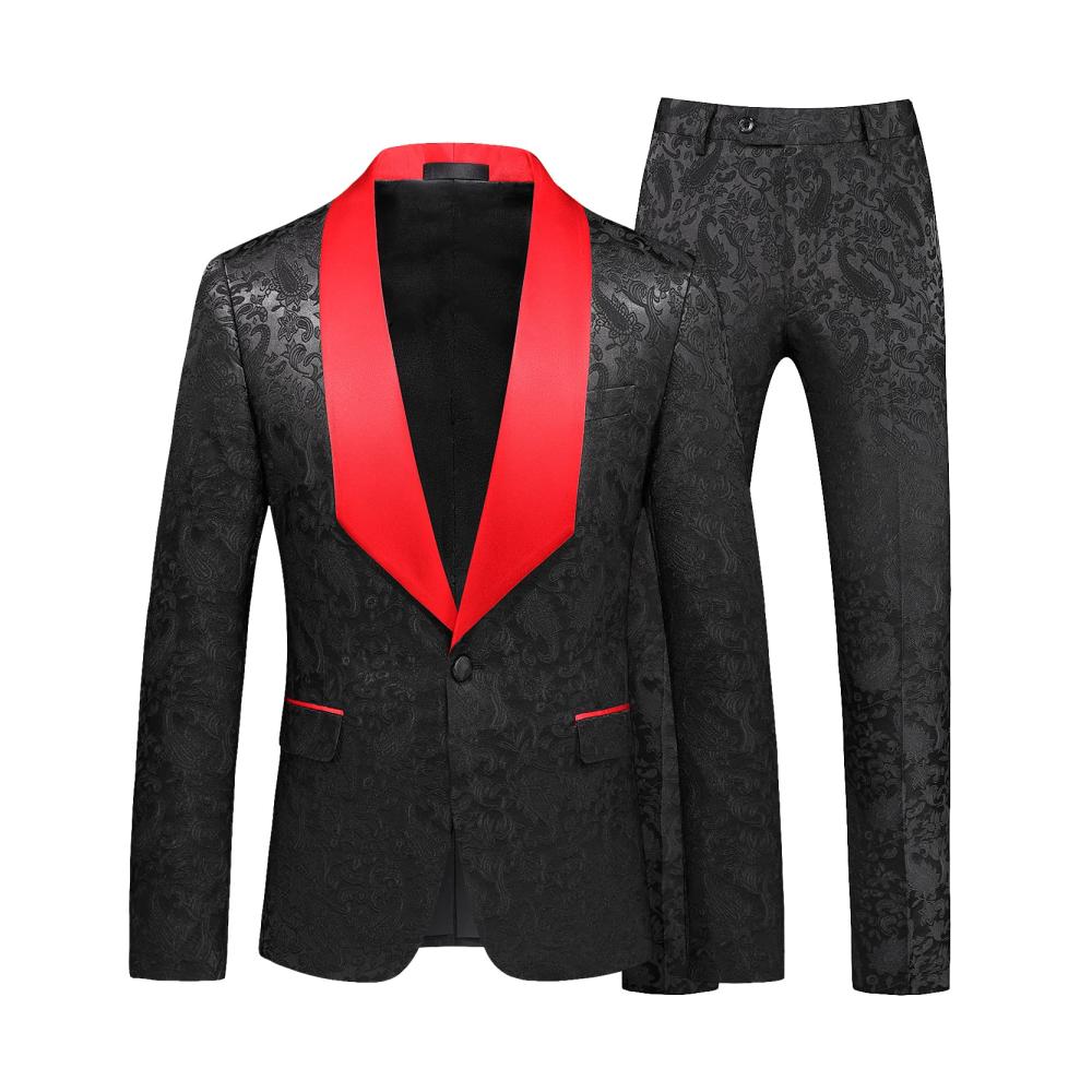 Stilvoller Anzug Italienisches Design Schwarzes Smoking Jacket Hochwertiger Bräutigam-Anzug für Männer - Exklusiver Look für besondere Anlässe