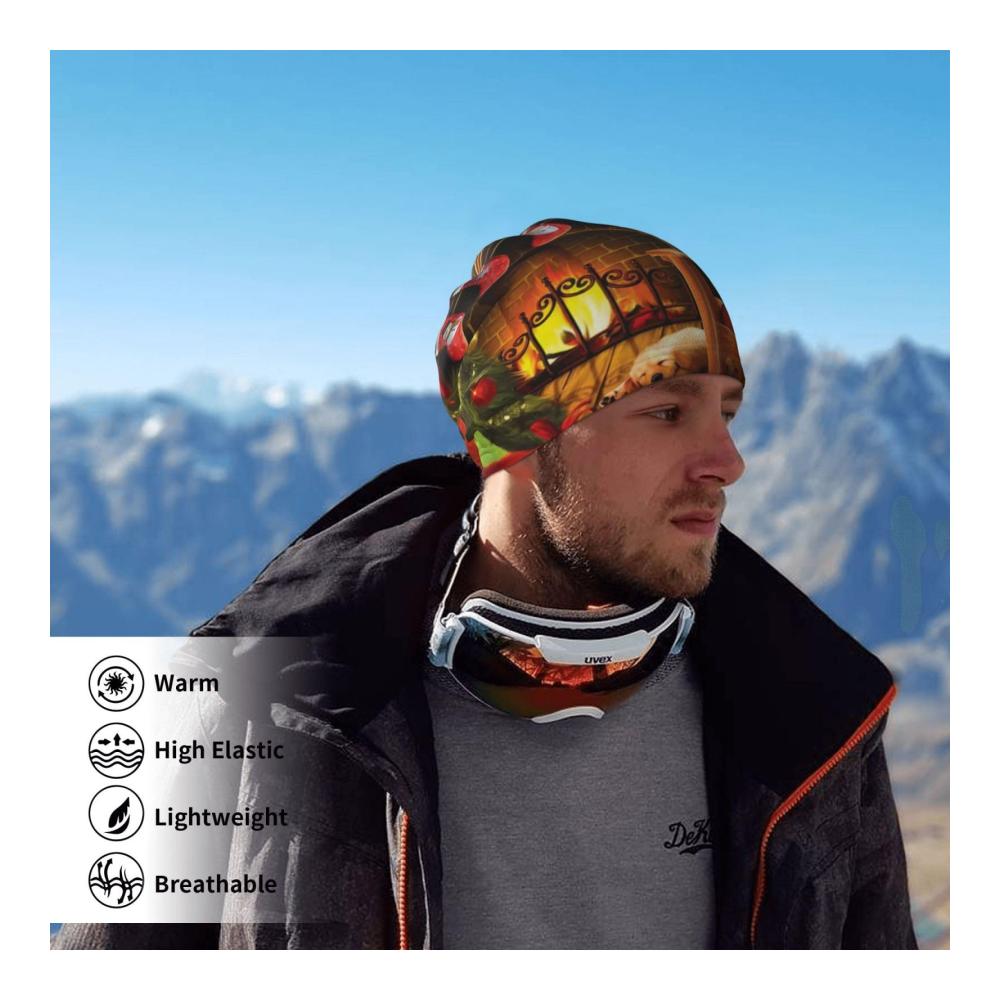 Sturmhauben Verstellbare Winter-Ski-Gesichtsmaske für ultimativen Schutz - Perfekt zum Laufen Skifahren und Sport - Unisex Halstuch in Schwarz One Size - Ein Muss für Outdoor-Enthusiasten