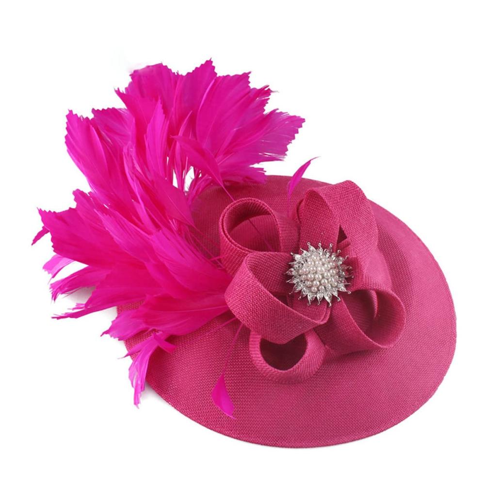 Entzückender Damen-Fascinator Eleganter Schleier zarte Federn & stilvolle Kopfbedeckung für Hochzeiten & besondere Anlässe. Perfekt für die Braut & Damen mit Stil