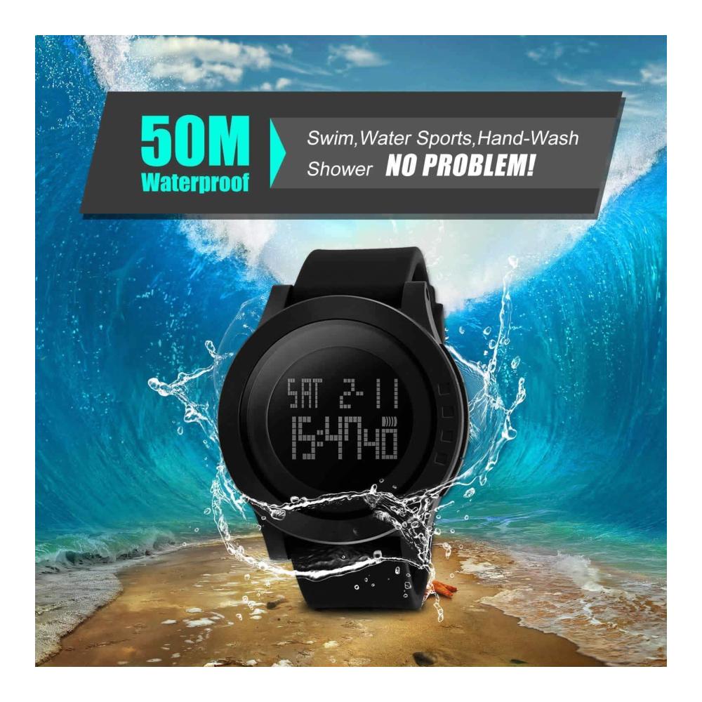 Entdecken Sie Stil und Funktion Skmei Herren Sportuhr Wasserdicht LED Digital Armbanduhr 1142 – Perfekte Armbanduhr für Männer die Wert auf Qualität und Leistung legen