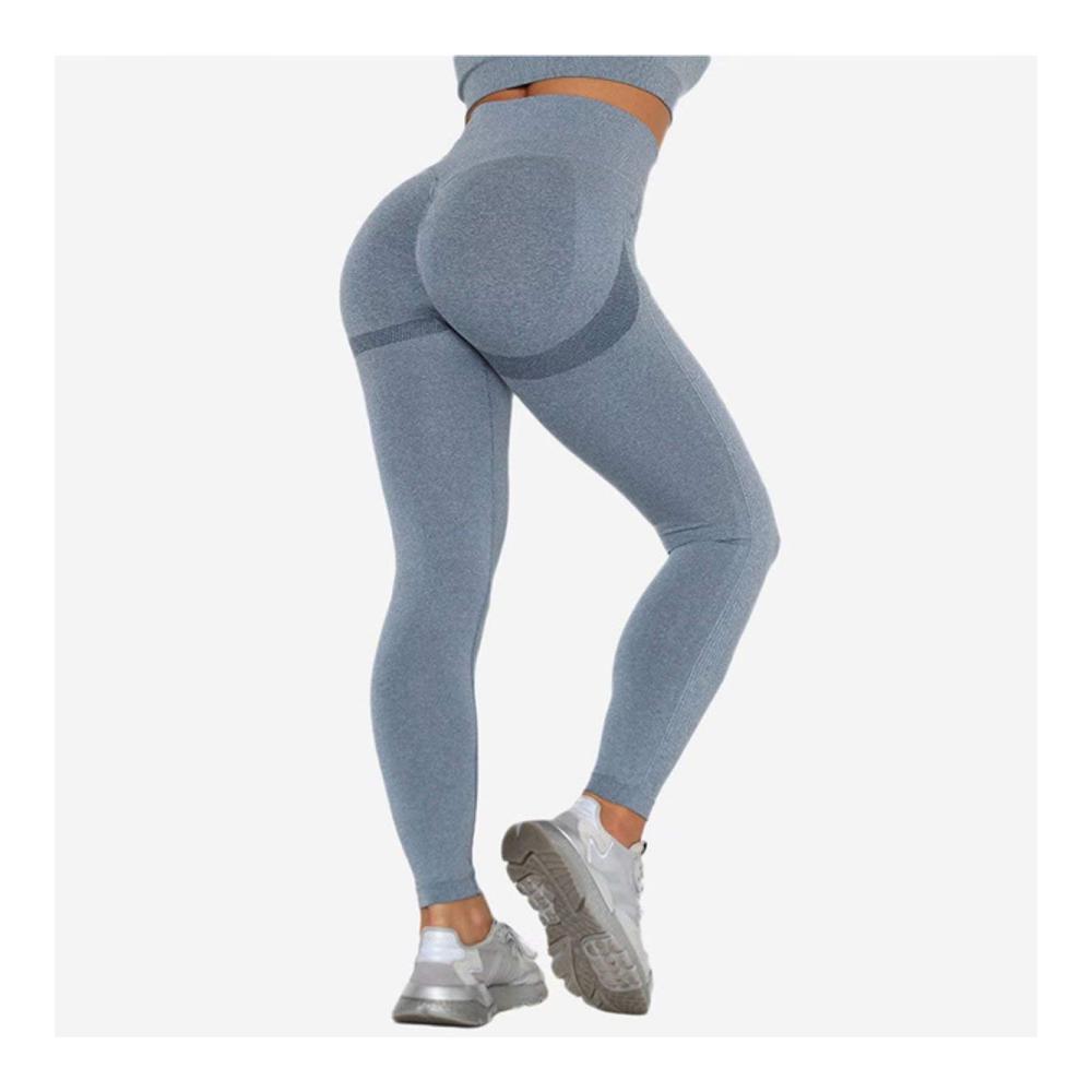 Hellblaue Leggings