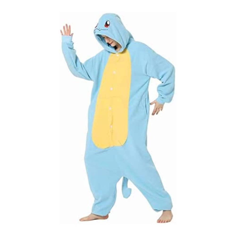 Tauche ein in Komfort und Spaß mit unserem Squirtle Einteiler Strampler! Perfekt für Cosplay gemütliche Abende und als Geschenkidee. Hochwertige Qualität für ultimative Bequemlichkeit