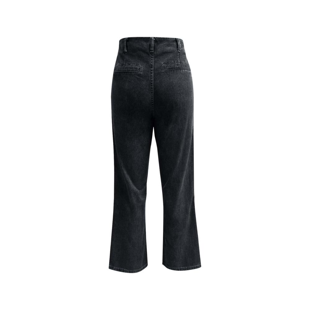 Entdecken Sie die perfekte Damen-Jeanshose für den Alltag Klassische Jegging-Jeans in geradem Schnitt und hoher Taille für lockeres Gehen und formelle Büroarbeit. Ein Must-have