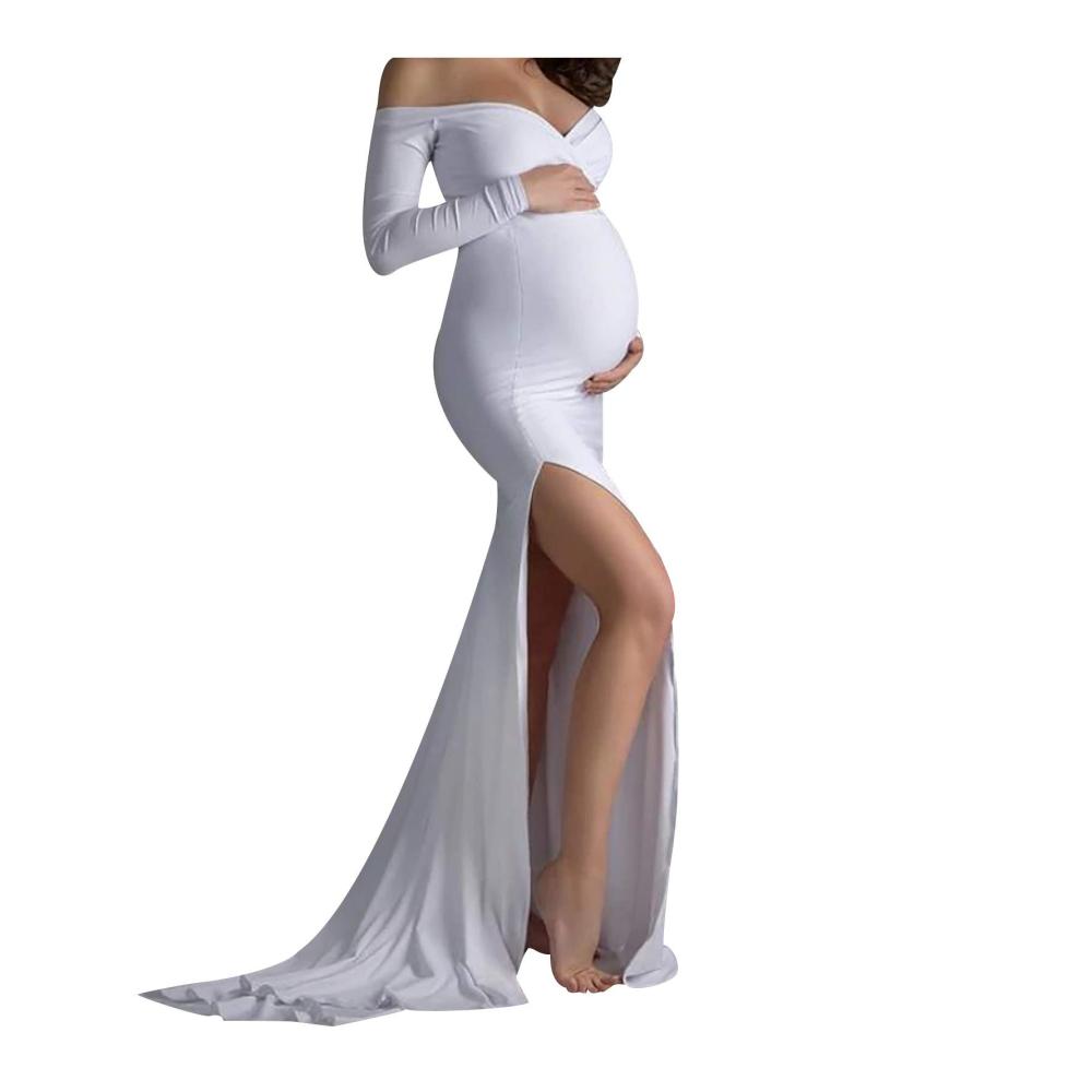 Entzückende Maxi-Schwangerschaftskleider für strahlende Fotoshootings! Perfekt für werdende Mütter elegante Umstandskleider für besondere Anlässe. Holen Sie sich jetzt Ihren glamourösen Look