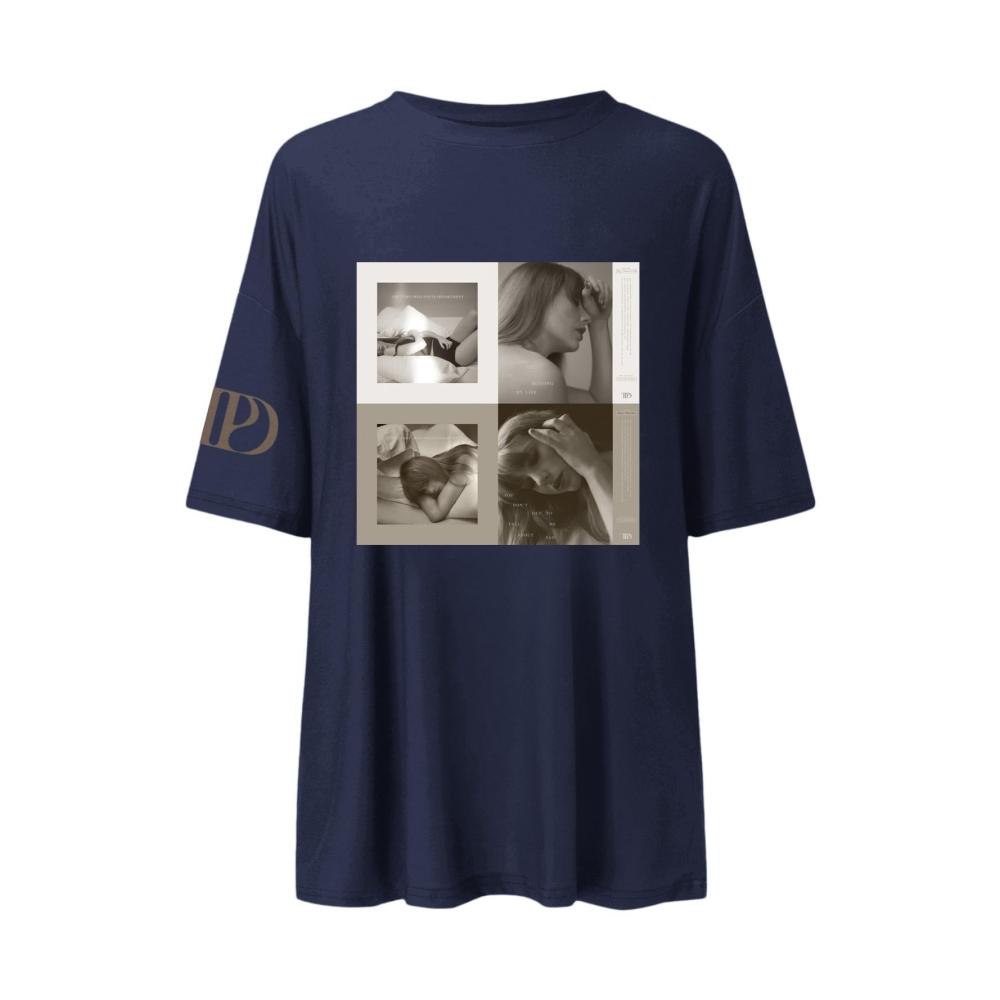 1989 Damen T-Shirt Trendiges Rundhals-Kurzarm-Tee für Musikliebhaber & Fans. Perfekt für Konzert-Merch-Outfits. Erlebe den 𝑬𝑹𝑨𝑺 𝑻𝒐𝒖𝒓 Style