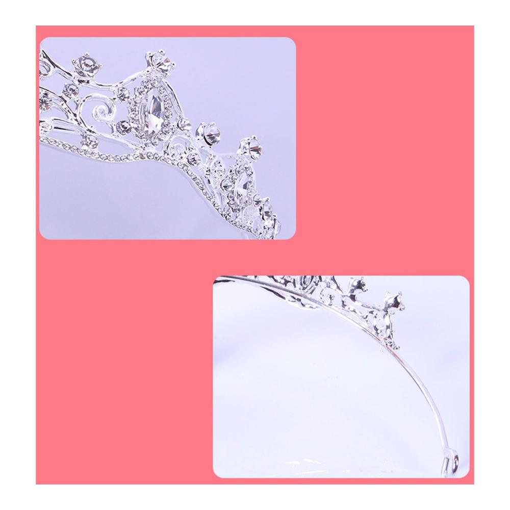 Strahlende Eleganz Diadem Brautschmuck Tiara für Frauen - Hochwertige Krone für die perfekte Hochzeit - Exquisite Haarschmuck für die Braut und ihre Brautjungfern! Erleben Sie königlichen Glanz