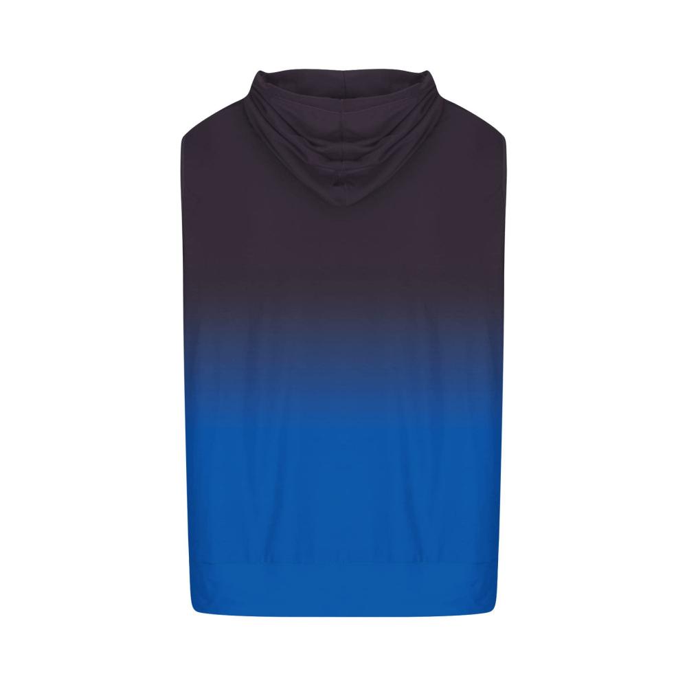 Entdecken Sie die ultimativen Tops für Männer Ärmelloses Tank-Top mit Kapuze für athletische Höchstleistungen Farbverlauf für Stil perfekt für Sport und Bodybuilding T-Shirts