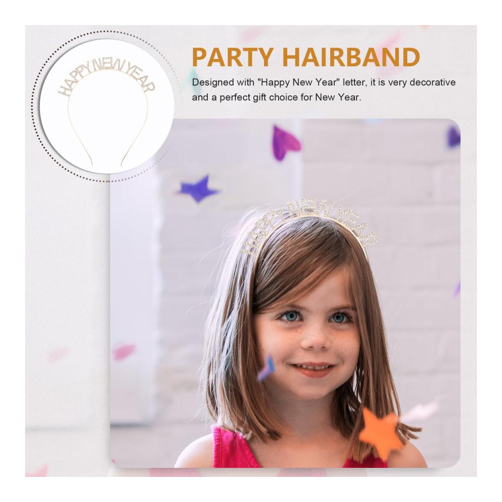 Gönnen Sie sich glänzende Haarbänder für den perfekten Jahreswechsel! Glitzerndes GOLD & SILBER um Ihr Festoutfit zu vervollständigen. Feiern Sie stilvoll