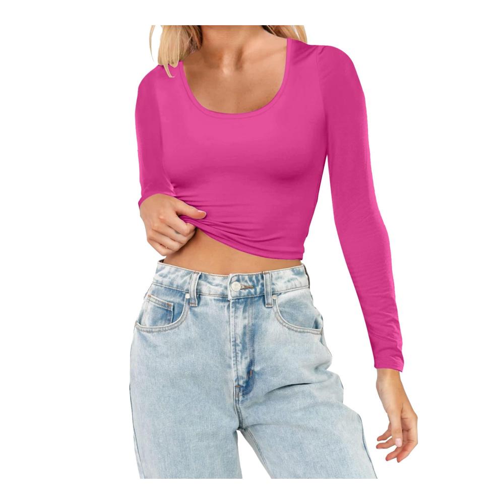 Entdecke den ultimativen Stil mit Damen Langarm-Tops – Perfekte Eleganz für jede Gelegenheit! Feminin geschnitten leicht und figurbetont – Hol dir jetzt dein neues Lieblings-Oberteil