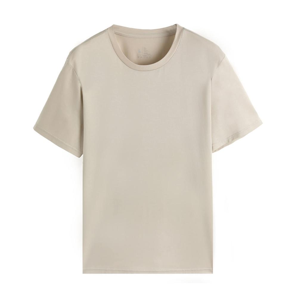 Entdecke den ultimativen Komfort Herren Rundhals Seide T-Shirt in 7XL - leicht luftig und stilvoll für den Sommer