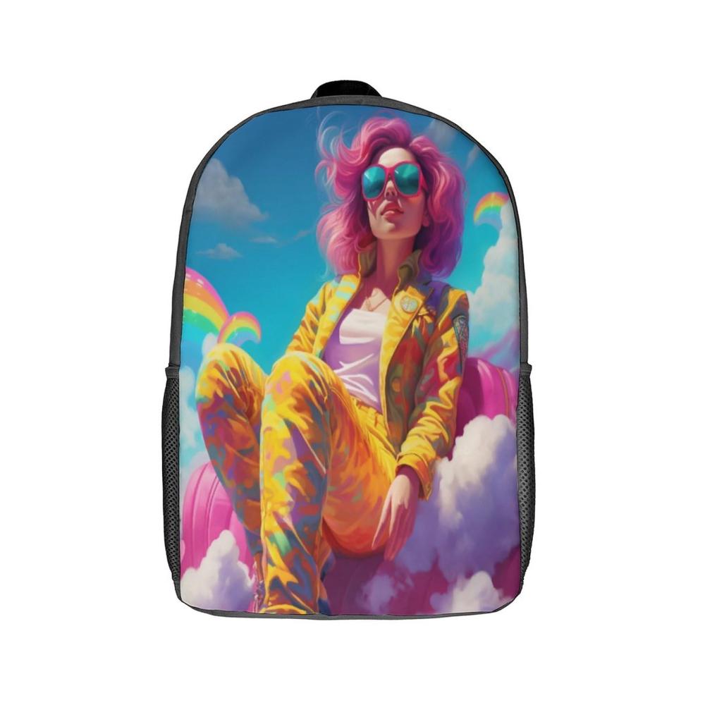 Entdecke die Magie Fantasie Kinderrucksäcke für Abenteuerlustige! 3D-Schulrucksack mit Neuem Druck inkl. Lunchbag und Reisetasche. Perfekt für coole Kids 17 Zoll groß