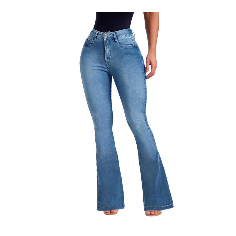 Erfrischender Komfort Damen Baggy Jeanshosen – Volle elastische Taille leicht und entspannt für den täglichen Gebrauch. Ein Must-have für den Outdoor-Stil