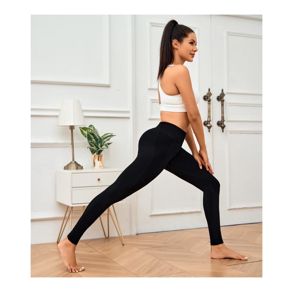 Erleben Sie Komfort und Stil Damen High Waist Gym Fitness Leggings für ein schlankes und gestrafftes Erscheinungsbild bei jedem Workout