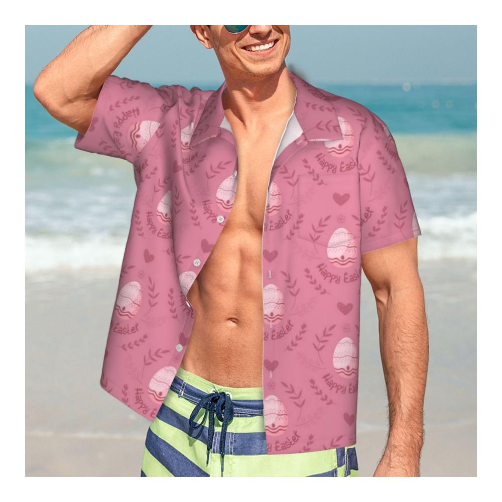 Entspannter Sommerstil Herren Hawaii-Hemd kurzärmelig perfekt für den Strandurlaub! Lässiges Aloha-Shirt mit Knopfleiste für ultimativen Komfort und Stil. Ideal für den Urlaub