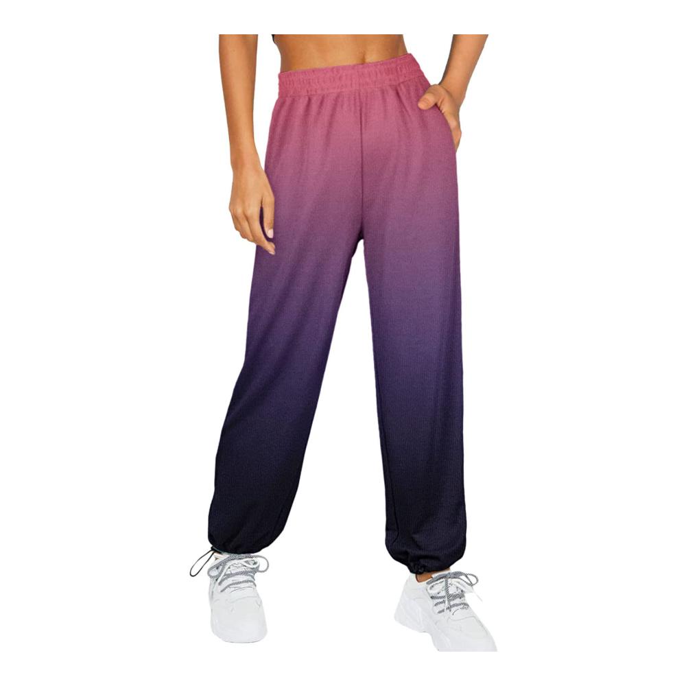 Entdecke den ultimativen Komfort mit unseren Damen Jogginghosen Trendige Farbverläufe High Waist und perfekte Passform für Yoga Fitness und Freizeit! Hol dir jetzt deine perfekte Hose