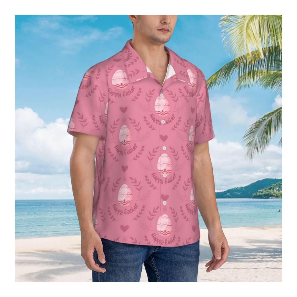 Entspannter Sommerstil Herren Hawaii-Hemd kurzärmelig perfekt für den Strandurlaub! Lässiges Aloha-Shirt mit Knopfleiste für ultimativen Komfort und Stil. Ideal für den Urlaub