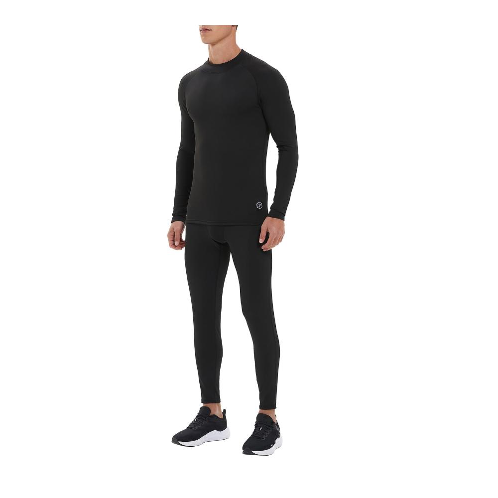 Ultimatives Herren Thermo-Unterwäsche Set für den Winter Ski Funktionswäsche Set inklusive Unterhemd und Unterhose - Ideal für Ski und Outdooraktivitäten