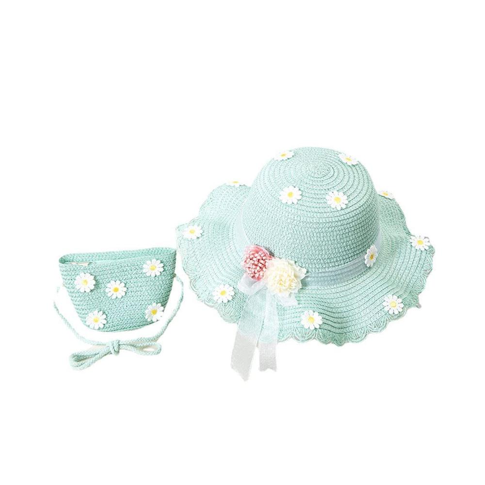 Entdecken Sie Stil und Schutz Jingying Kinder Sonnenhüte & Caps Set - Hüte für Mädchen Mützen für Babys Strohhut mit Tasche - Perfekt für Urlaub Outdoor-Aktivitäten und Reisen. Ihr stilvoller Begleiter für sonnige Tage