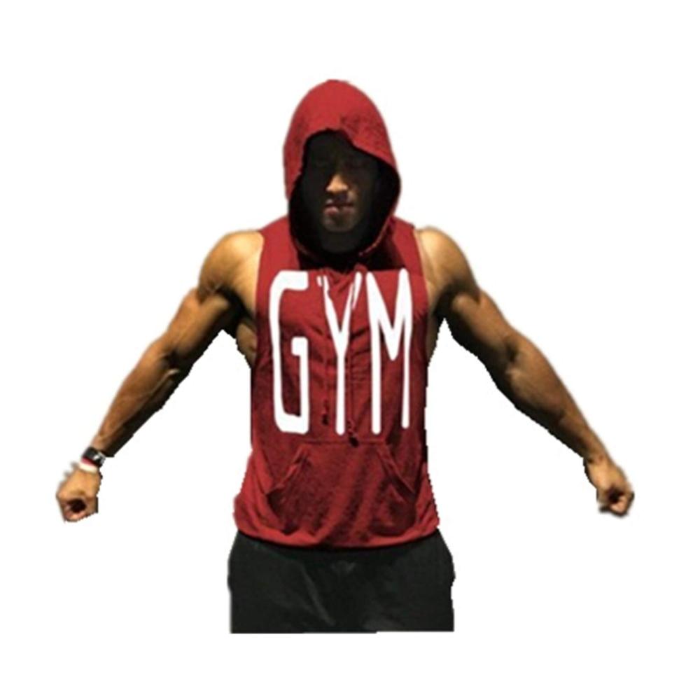 Muskelaufbau Sommer Ärmelloses Herren Gym Tank Top für Bodybuilding & Sport Atmungsaktive Muscle Fit Weste
