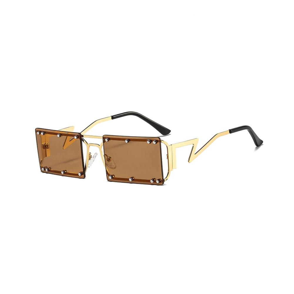 Stilvoll unterwegs Quadratische Sonnenbrille mit polarisierten Gläsern für ultimativen UV-Schutz beim Golf Radfahren Angeln und Bergsteigen. Modisch und funktional für Männer und Frauen