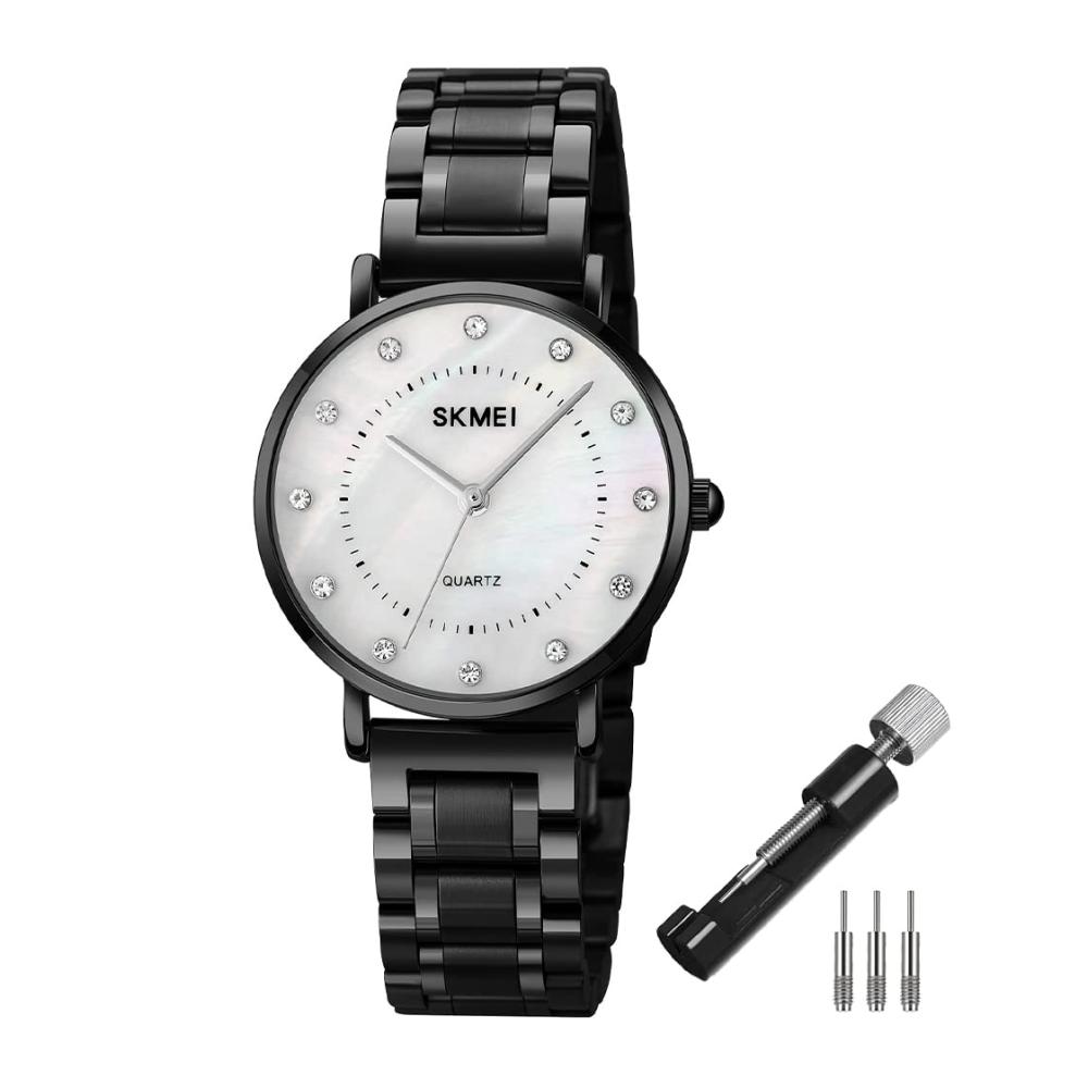 L1840black Strap White Dail