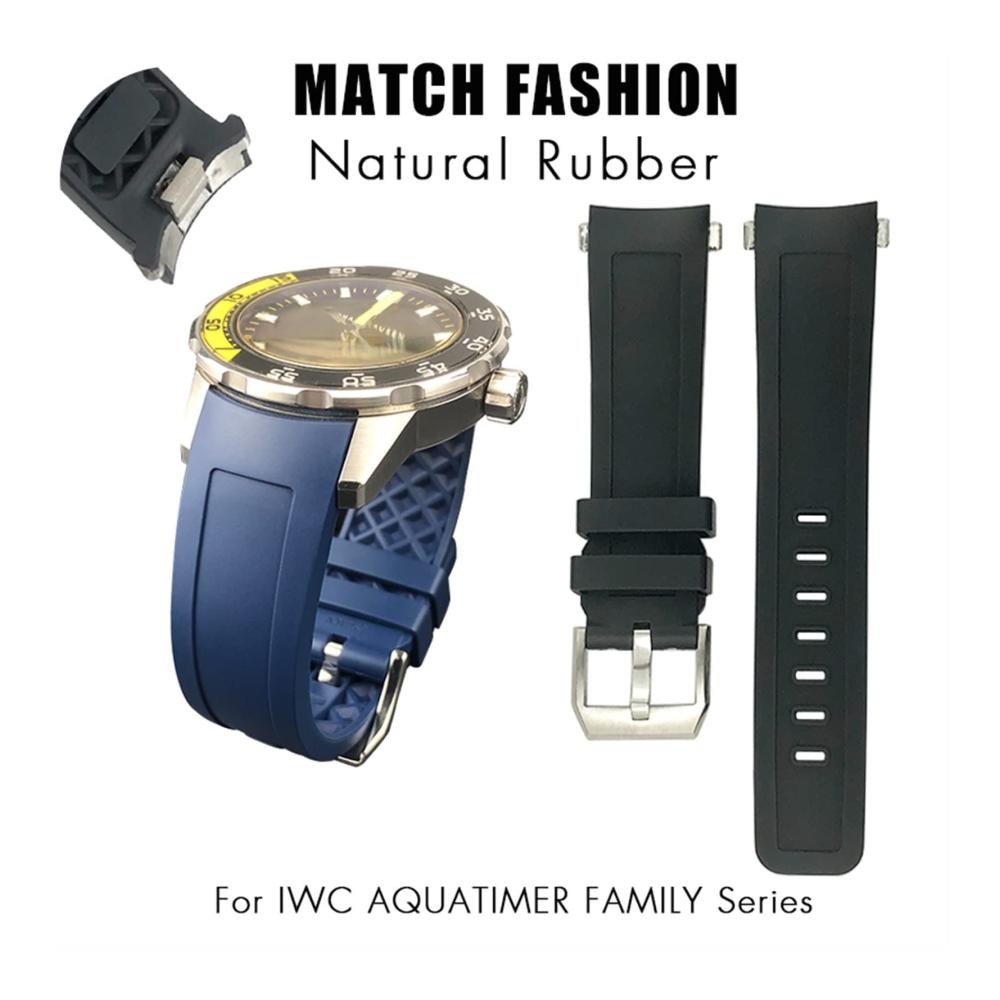 Entdecke das hochwertige Silikon-Uhrenarmband für IWC Aquatimer Family IW3568 – Passgenauigkeit und Stil in 22 mm