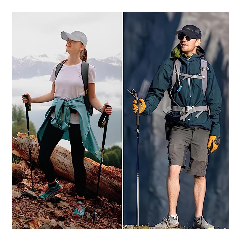 Entdecke den perfekten Begleiter für Outdoor-Aktivitäten! 2er Pack Sport Mesh Baseball Caps - Atmungsaktiv und verstellbar für ultimativen Tragekomfort beim Sport und auf Reisen