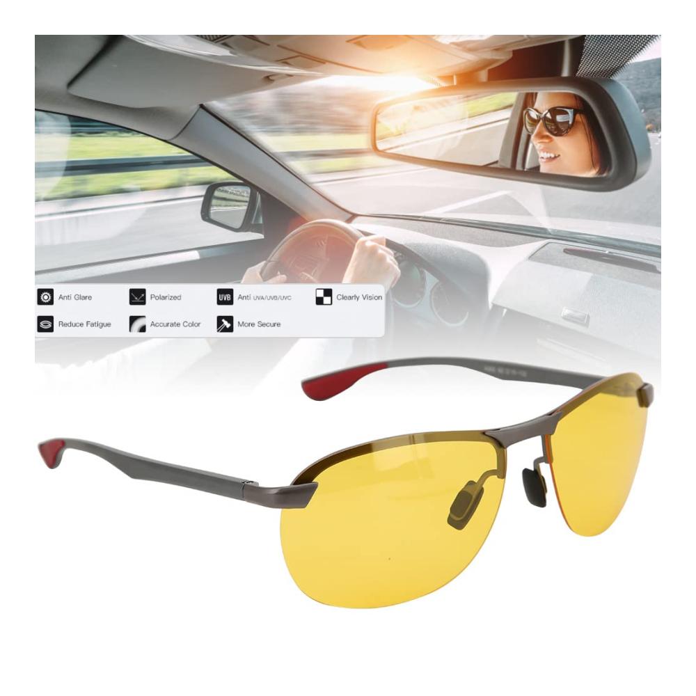 Entdecken Sie den ultimativen Sonnenschutz TAC Al Mg Alloy Herren Polarisierte Sonnenbrille Nachtfahrbrille 4302 - Perfektion für Ihre Augen