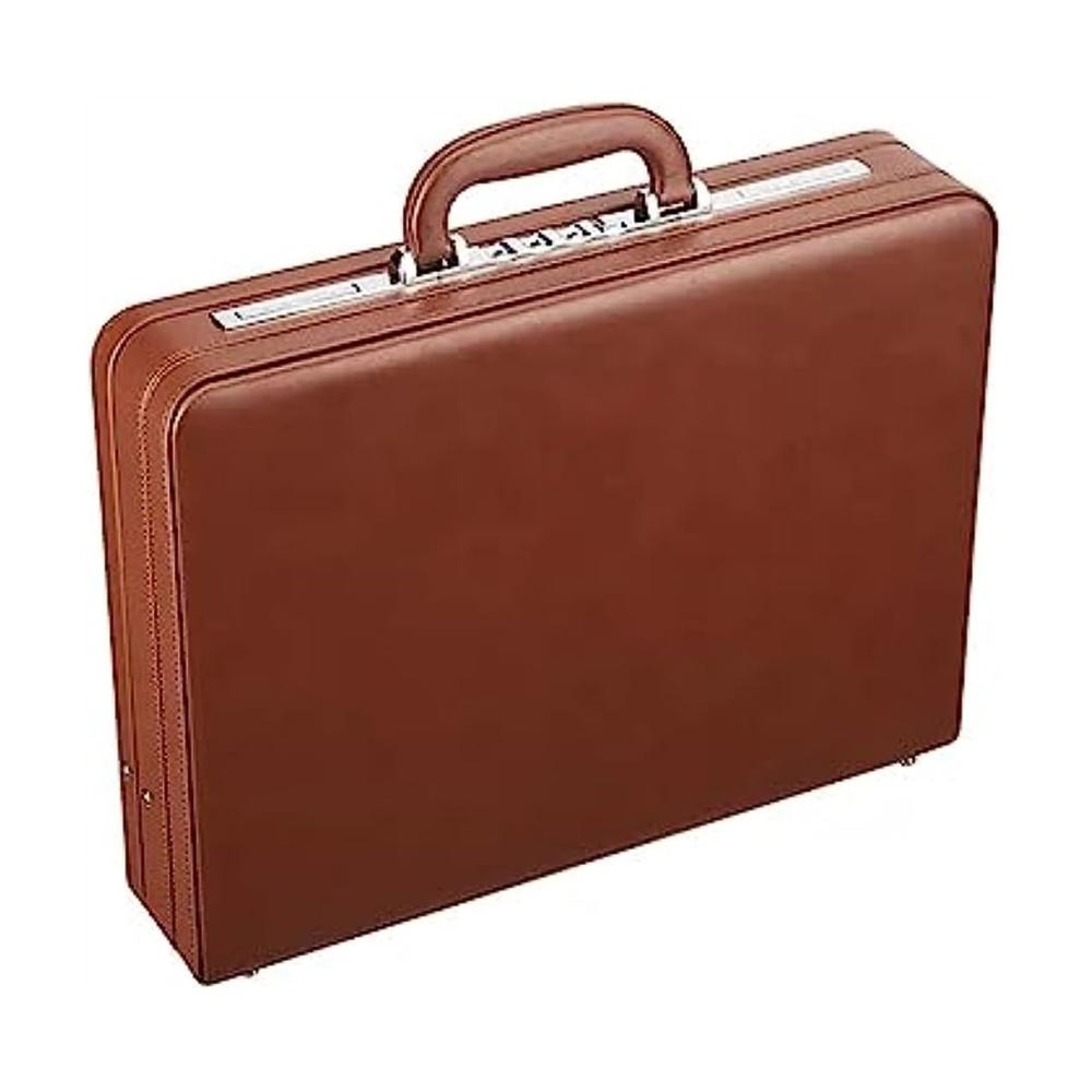 Erhalten Sie den ultimativen Stil mit PAREKS Aktentasche Premium Business-Koffer für Herren und Damen mit Passwort- und Abhebungsbox Laptop- und Dokumentenschutz