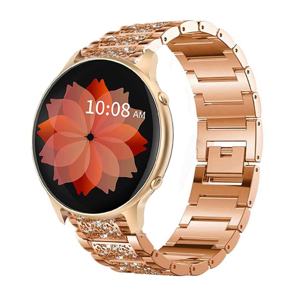 Ersetzen Sie das Standardband Ihrer TUYOMA Smartwatch mit stilvollem Blueshaweu Uhrenarmband | Damen Metallband aus Premium Edelstahl für TUYOMA LW36 Smartwatch | Upgrade jetzt