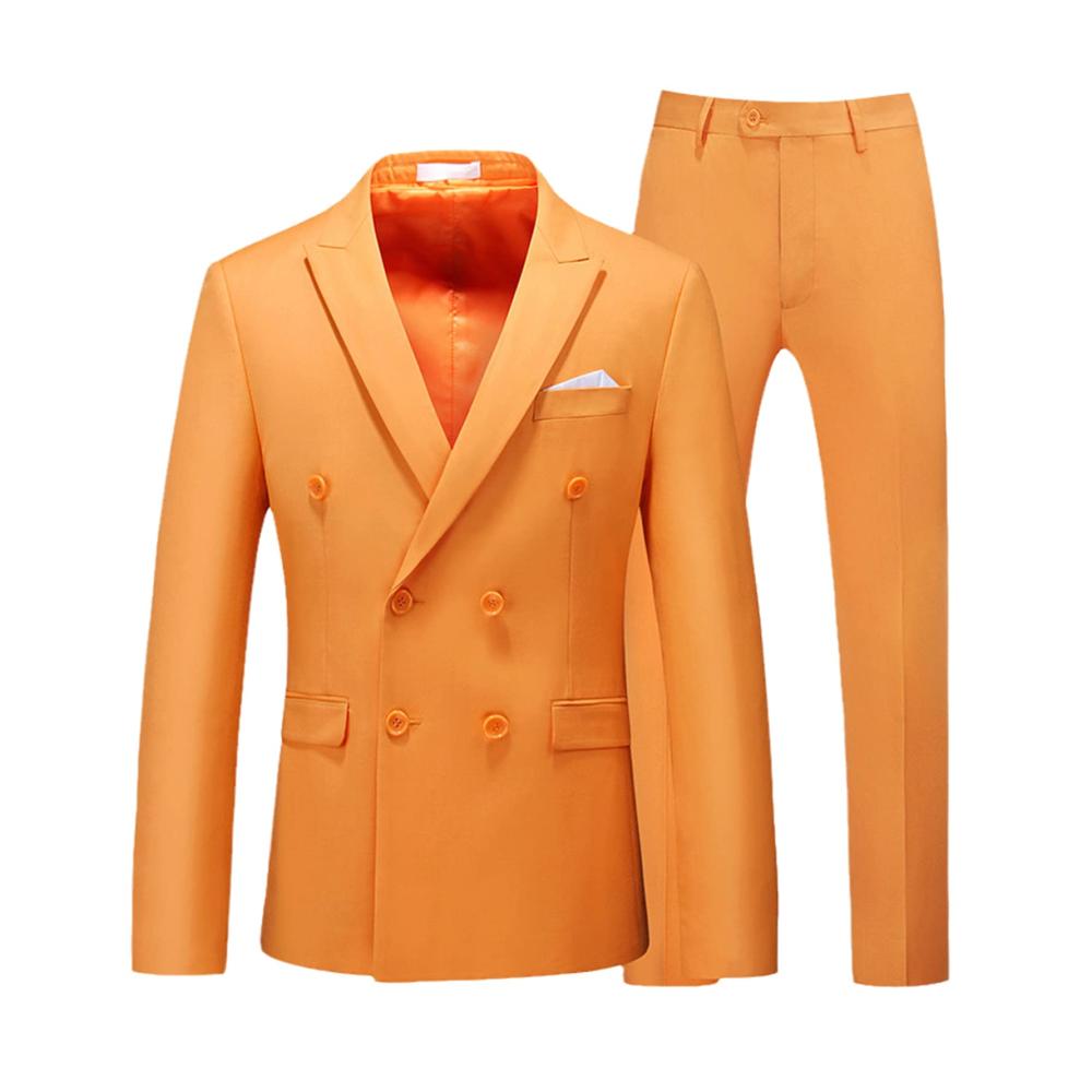 Orange Suit Pants