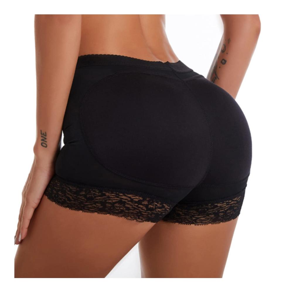 Shape deine Kurven mit unserem hochwertigen Miederslip! Perfekte Passform gepolsterte Lifter und Hüftverstärker für eine umwerfende Silhouette. Holen Sie sich jetzt Ihre Plus-Size-Booty Shorts