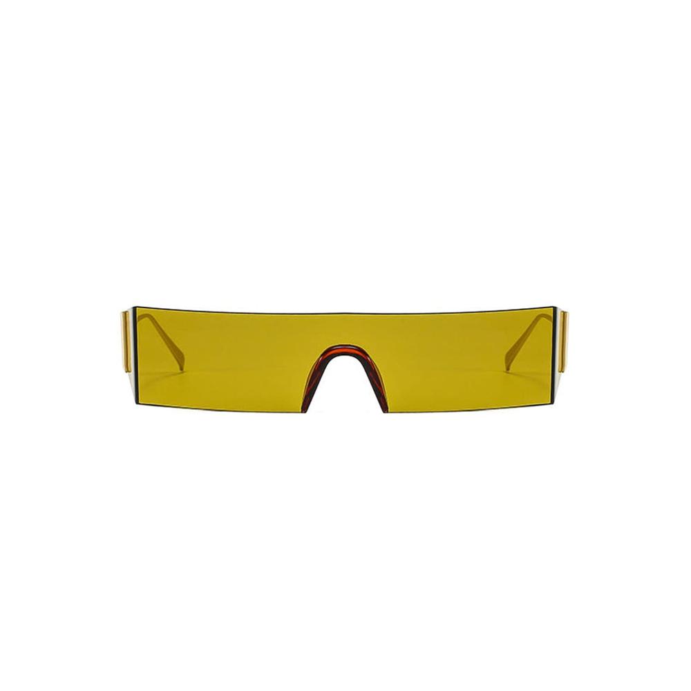 Trendige LEERIAN Sonnenbrille für Herren und Damen Stilvoller UV400-Schutz randloses Design Metallrahmen - perfekt zum Skifahren und Outdoor-Fahren