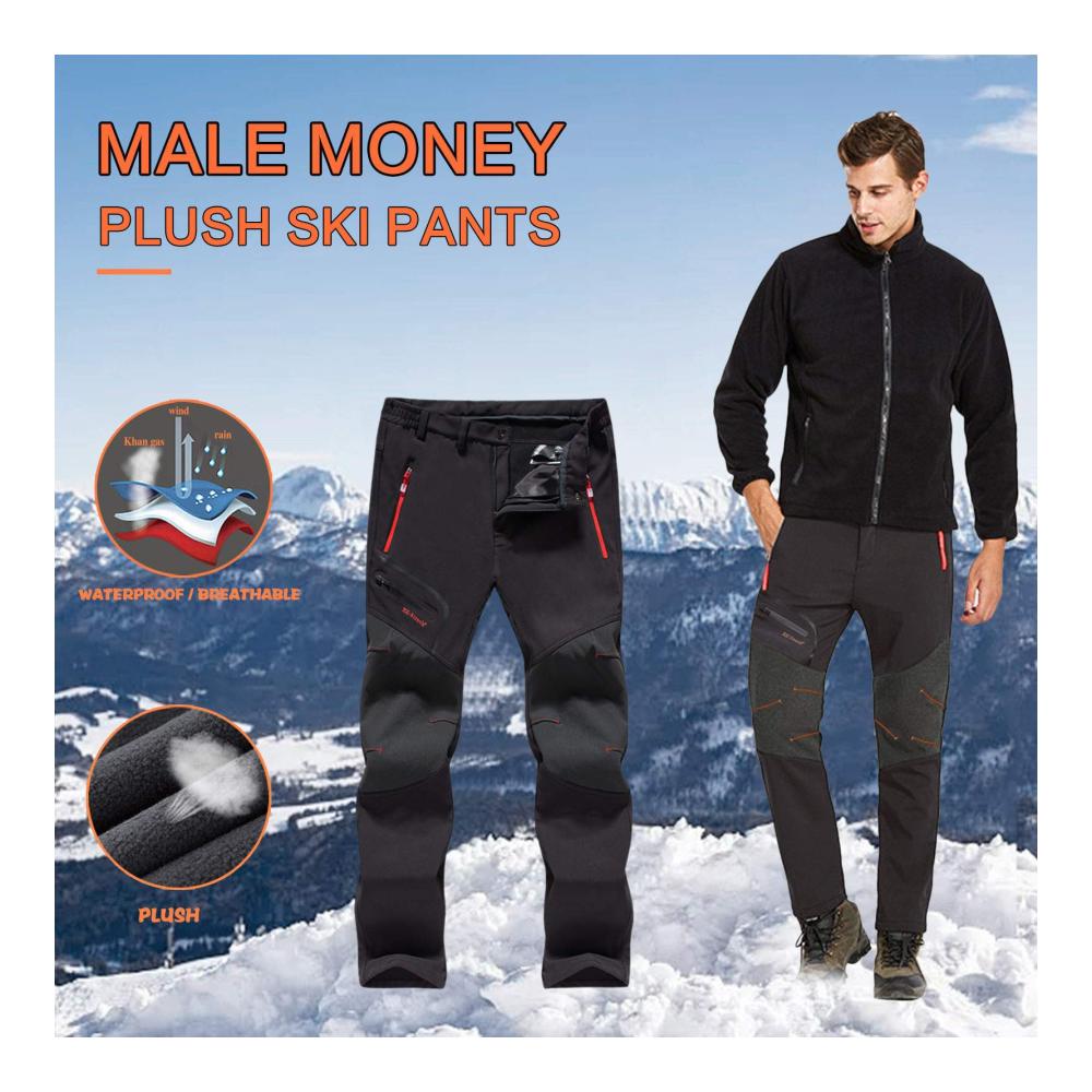 Entdecke die ultimativen Herren Winterhosen Wasserdichte Skihose für Outdoor-Abenteuer! Winddicht Thermoisolierung ideal zum Klettern und Wandern