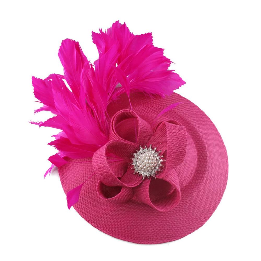 Entzückender Damen-Fascinator Eleganter Schleier zarte Federn & stilvolle Kopfbedeckung für Hochzeiten & besondere Anlässe. Perfekt für die Braut & Damen mit Stil