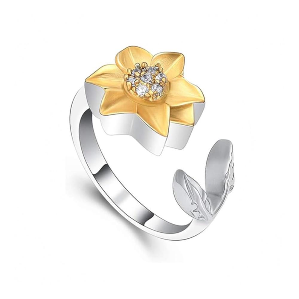 Exquisite Edelstahl Sonnenblume Urne Armband für Damen Einzigartiges Kremationsschmuck-Armband mit Daisy-Blumenmotiv und Aschebehälter