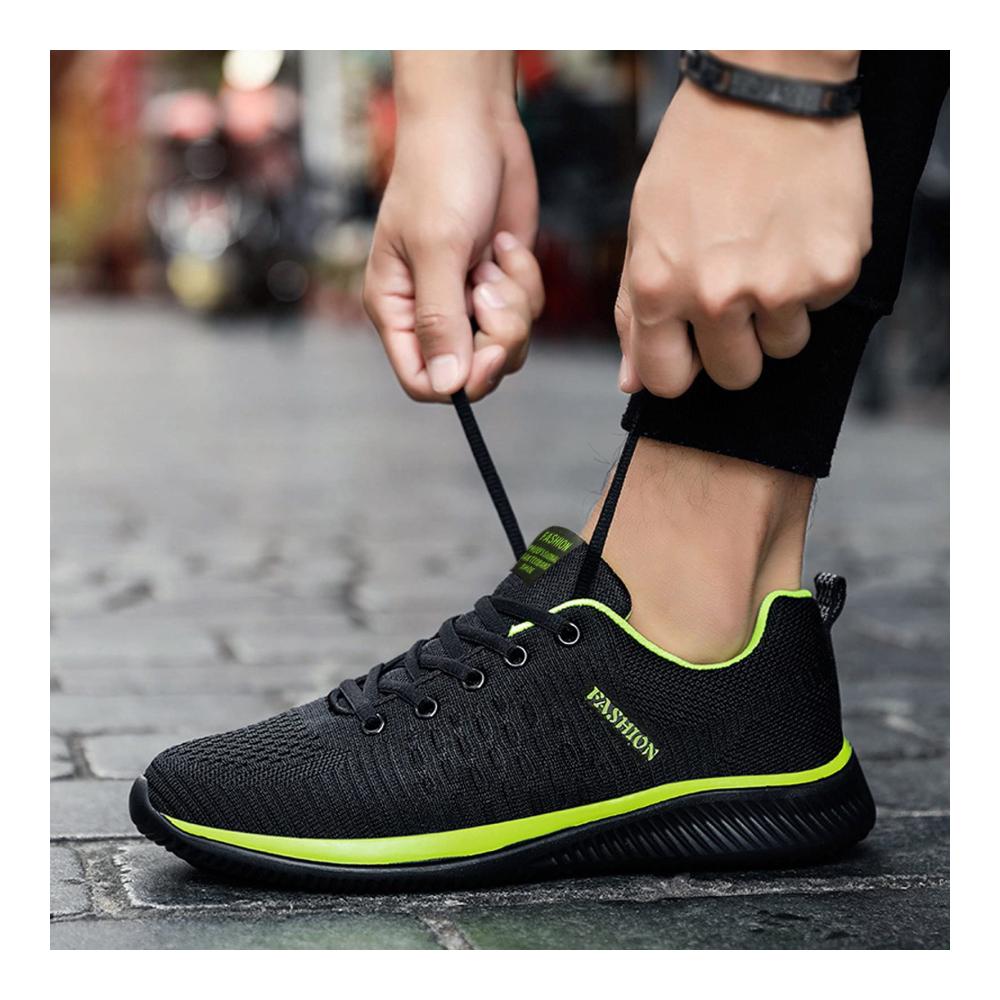 Entdecken Sie stilvolle Damen-Straßenlaufschuhe für Fitness und Freizeit | Leichte modische Laufschuhe in Grün | Ideal für Walking und Sport | Größe 40 EU