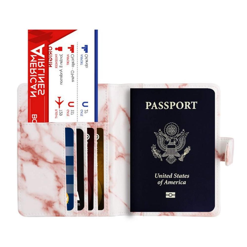 Sicher und stilvoll unterwegs Reisepasshüllen & Impfpass Hüllen Set | Kunstleder mit RFID-Blocker | Umfassender Schutz für Dokumente & Karten | Hochwertige Tasche für unterwegs