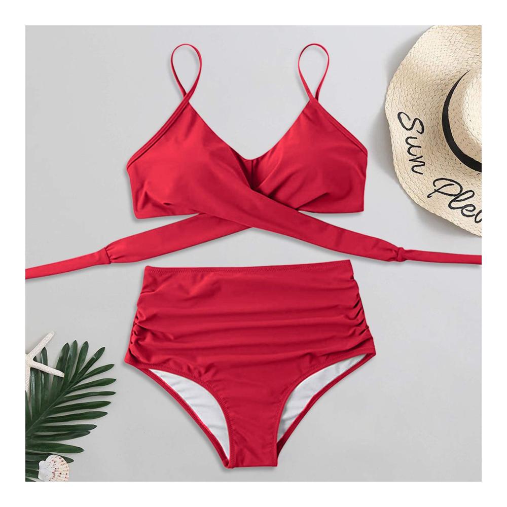 Entdecke die Perfektion Bikinioberteile für ultimativen Sommerstil und Komfort - Damen Bikini Set mit Push-Up Wickel-Design und mehr