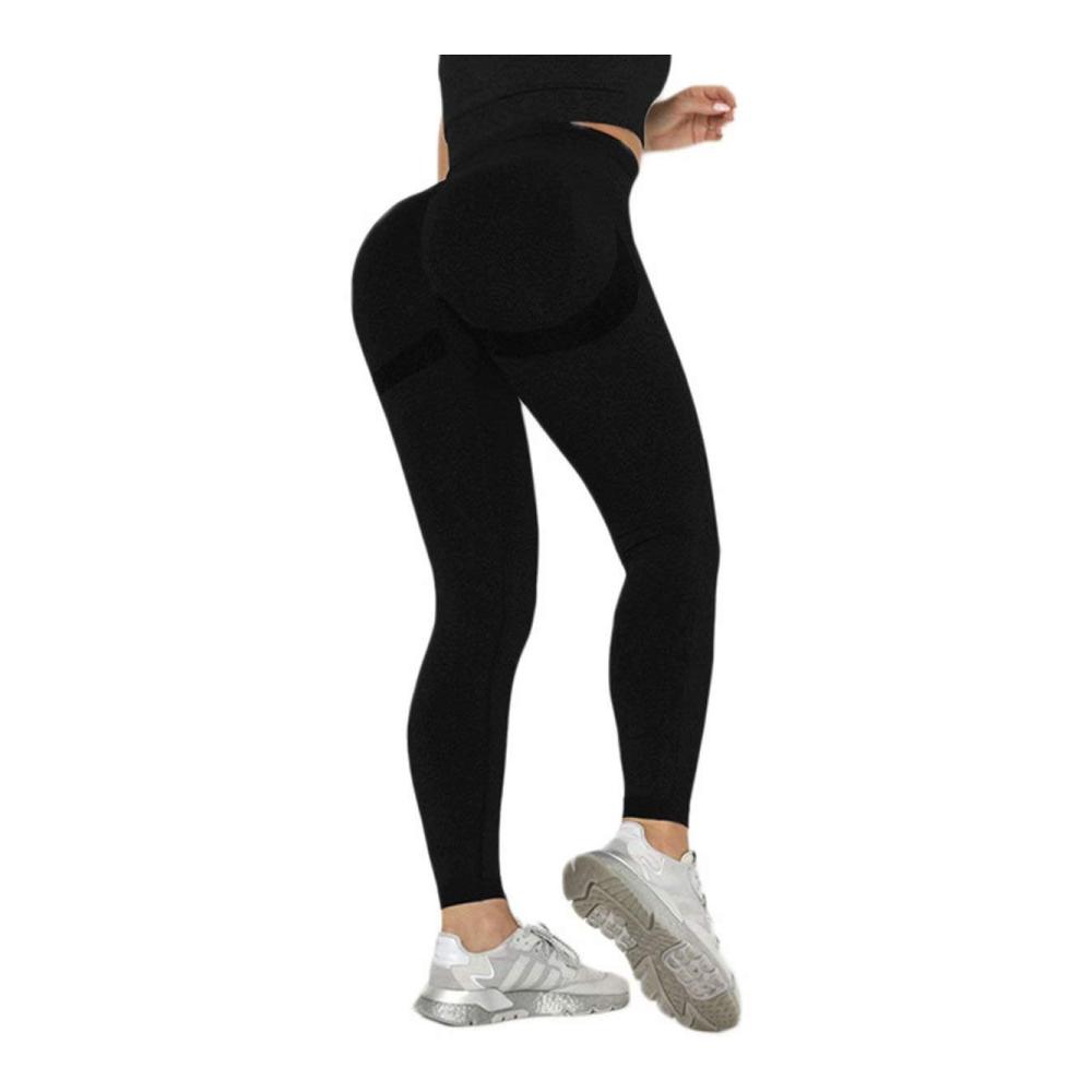 Schwarze Yoga-leggings