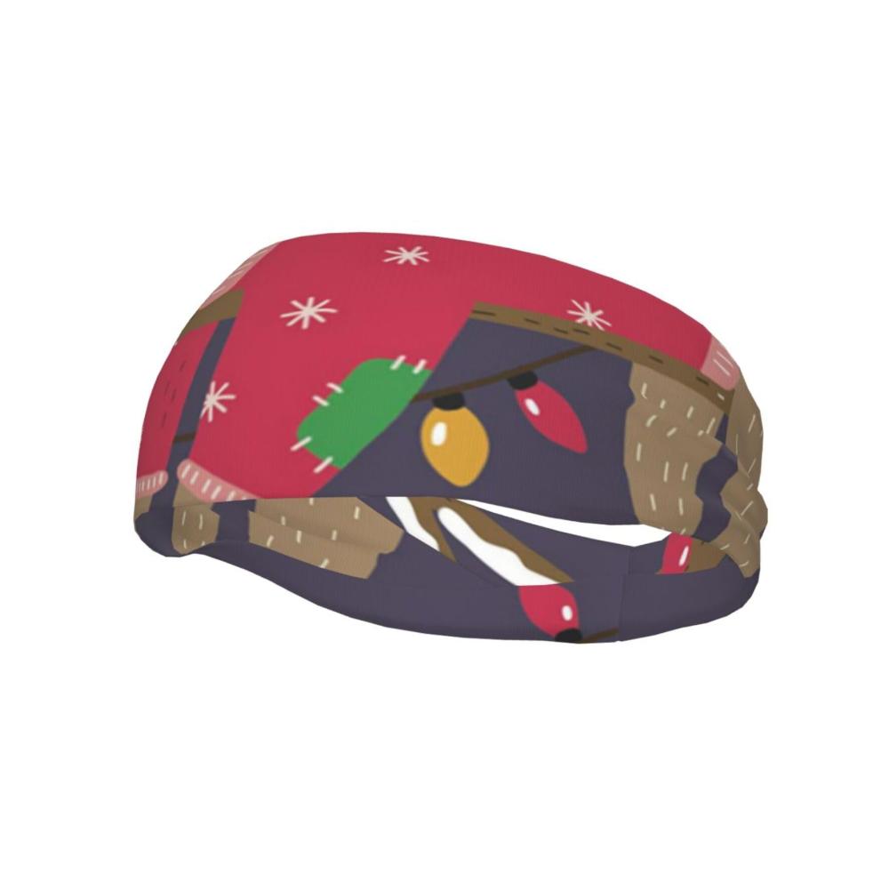 Entdecke die perfekten Sport-Stirnbänder Merry Christmas - Dehnbar feuchtigkeitsableitend für Herren und Damen beim Laufen Radfahren Yoga und im Fitnessstudio