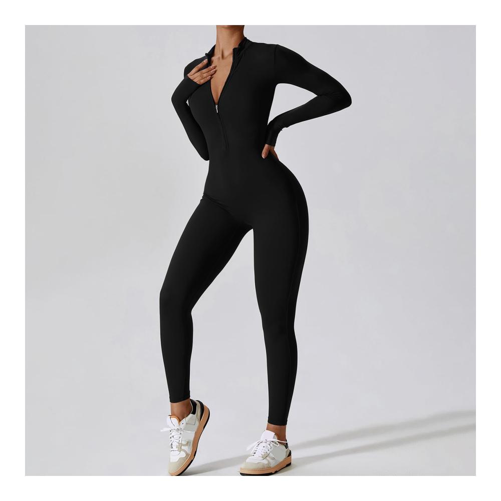 Entdecke den ultimativen Damen Bodycon Slim Fit Yoga Jumpsuit Stilvoll bequem und vielseitig. Perfekt für Workout Yoga und mehr