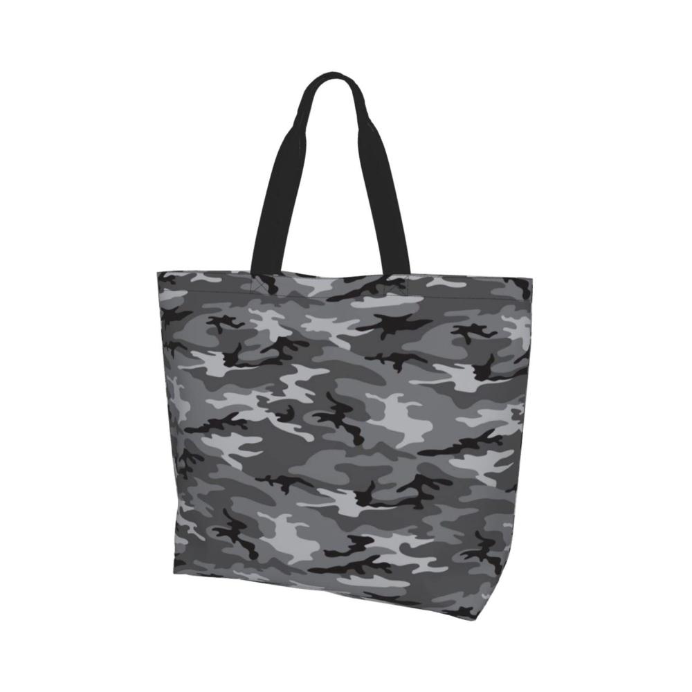 Entdecke die ultimative Shopper Camouflage-Damenhandtasche für stilvolles Shoppen! Große Kapazität lässiger Chic ideal für Arbeit und Freizeit