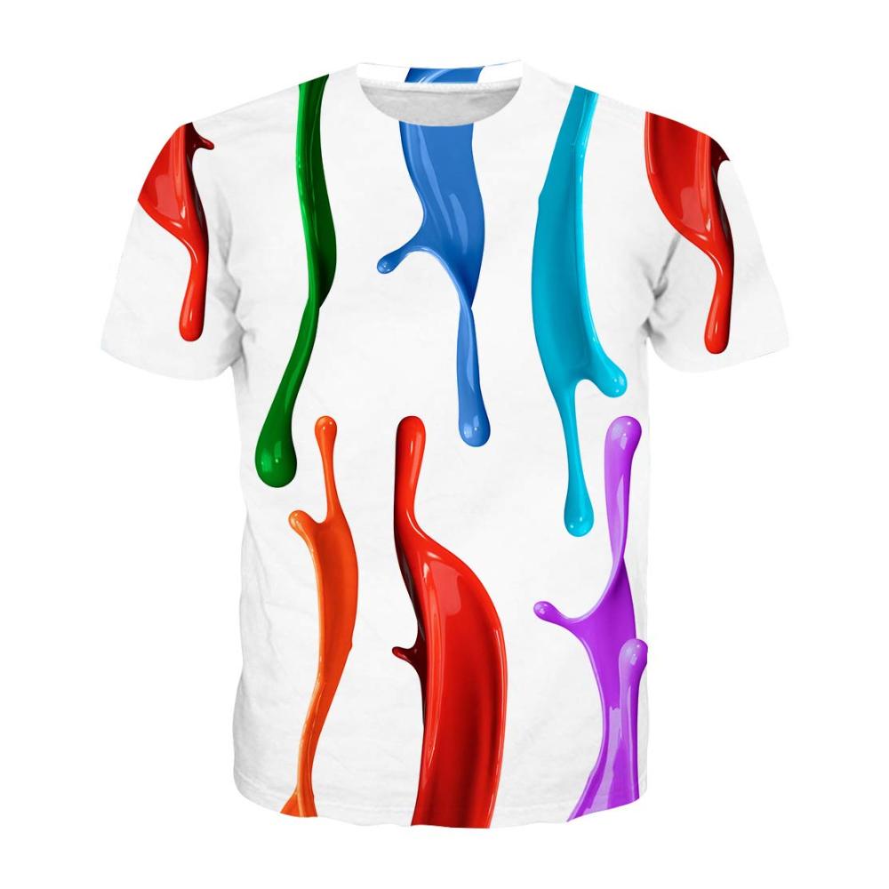 Sommer-Style Deluxe Bunte 3D-Druck T-Shirts für jeden! Bequem trendy & vielseitig in S-6XL. Holen Sie sich Ihren Blitz-Look heute! Ideal für den Sommer