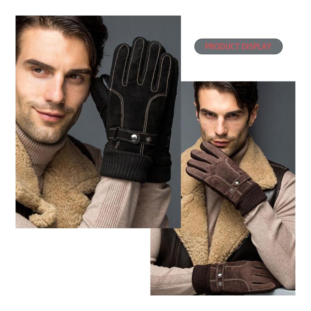 Stilvoller Schutz Winter Winddichte Handschuhe für jede Gelegenheit - Perfekte Ergänzung für jedes Outfit sei es lässig geschäftlich oder formell