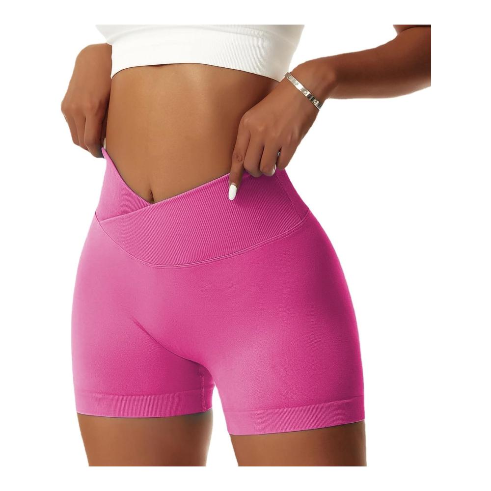 Entdecke den ultimativen Fitness-Komfort mit unseren hochwertigen Damen-Shorts! Perfekt fürs Gym Yoga & mehr. Hol dir jetzt deine V Cross Shorts