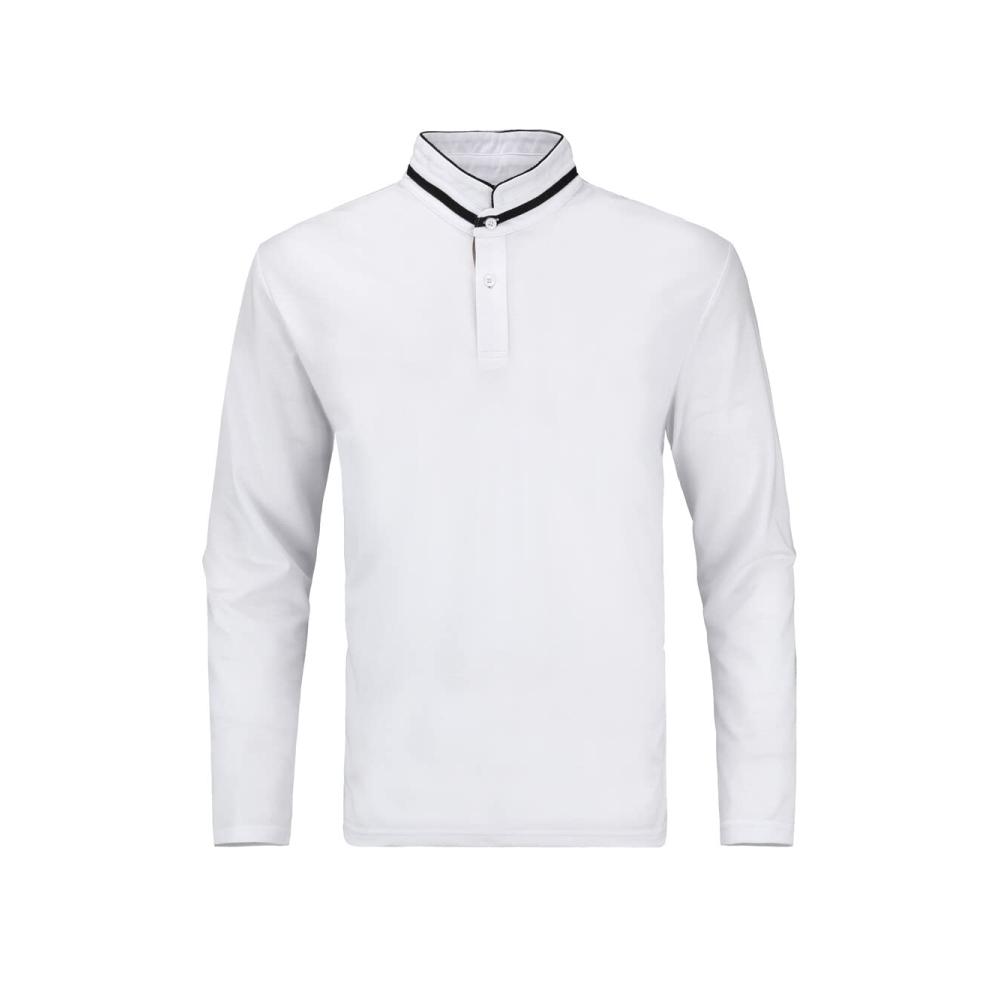 Stilvoll und sportlich Langarm Herren Poloshirt für Golf und Freizeit